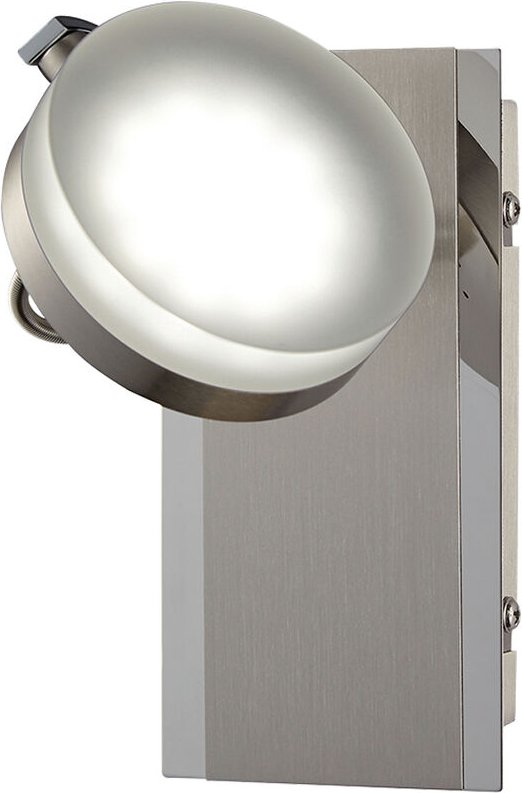 Fischer&honsel - Wandleuchte schwenkbar Wandlampe Flur Treppenhausleuchte led, Metall, 1x led 6,3W 750Lm warmweiß, LxBxH...