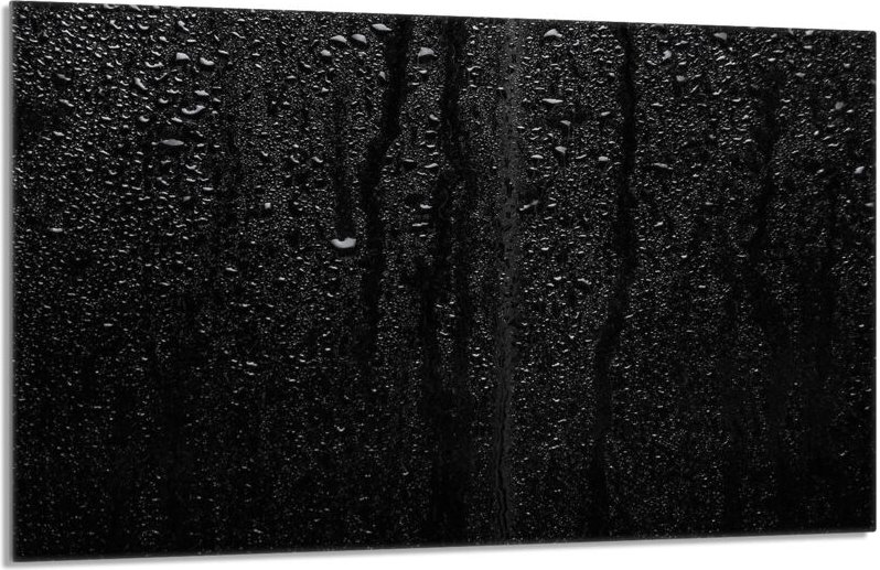 Glasschutzplatte für Herd 80x52 Schwarz