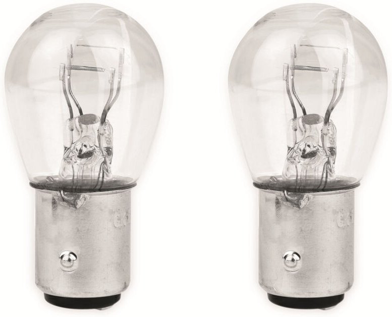 KFZ-Glühlampe 12 v, 21/5 w, BAY15D, 2 Stück - Eufab