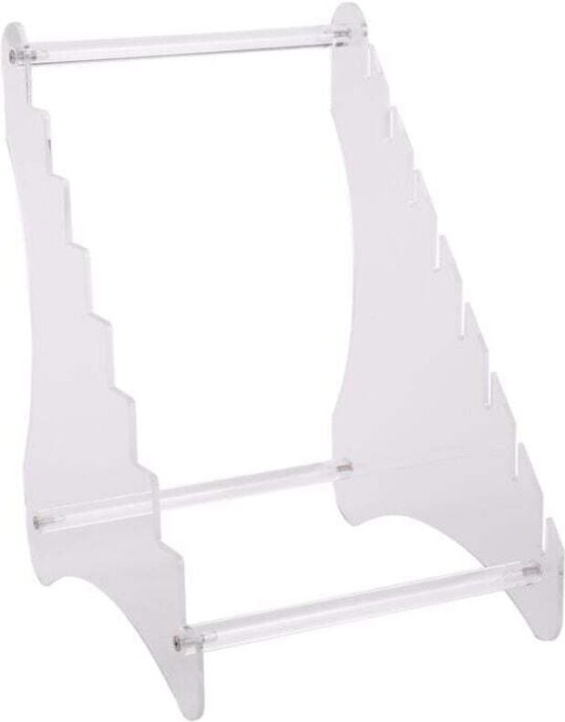 Achtlagiger Acryl-Messerständer, Taschenmesserhalter für Überleben und Jagd