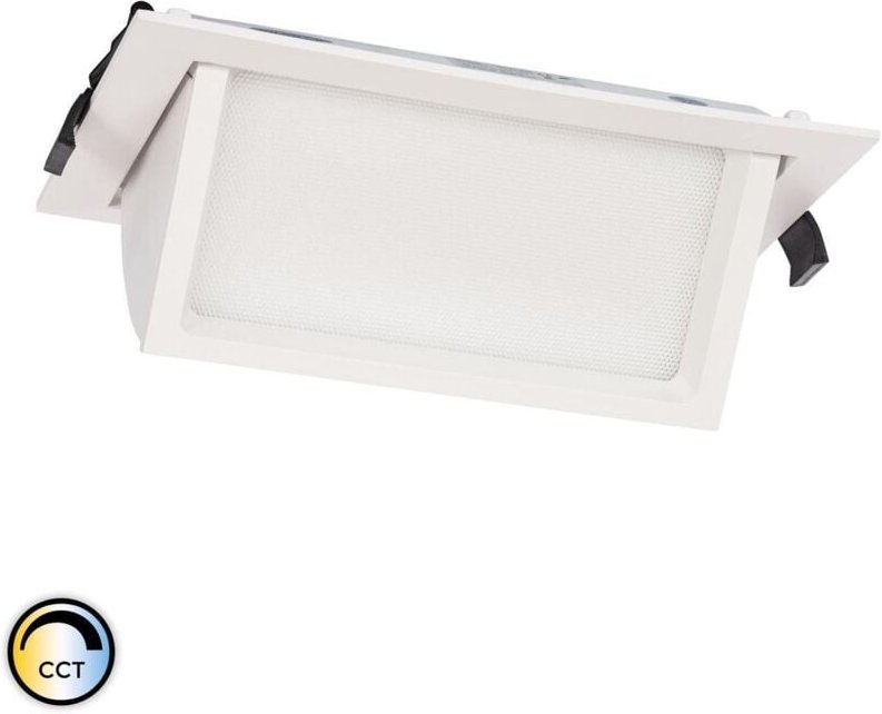 LED Downlight Einbaustrahler Schwenkbar Rechteckig 46W Chip OSRAM CCT Wählbar 120 lm/W 210X125 mm No Flicker (3000K - 40...