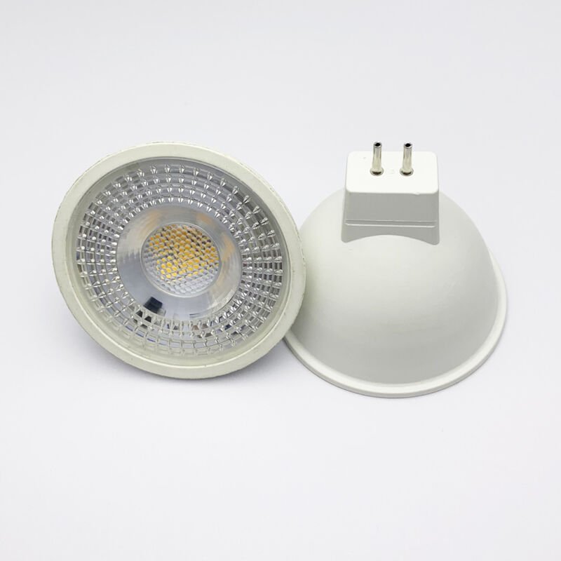 GU5.3 MR16 12V LED-Lampe, 6W entspricht 60W herkömmlicher Beleuchtung, Warmweiß 2700K, 520lm, LED-Strahler