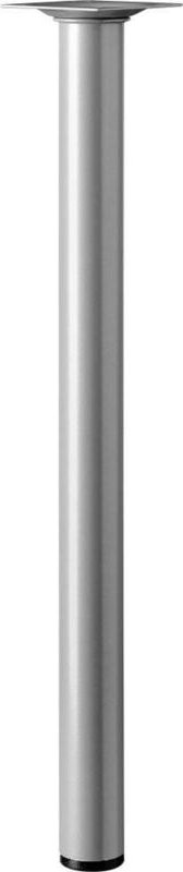 Hettich Tischbein 3,0 x 40 cm Aluminium Optik - 1 Stück Tischbeine