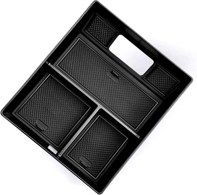 Tlily - Für Lixiang L8 L9 2022 2023 Auto Armlehne Aufbewahrungsbox Center Console Organizer Container Münzfach Zubehör