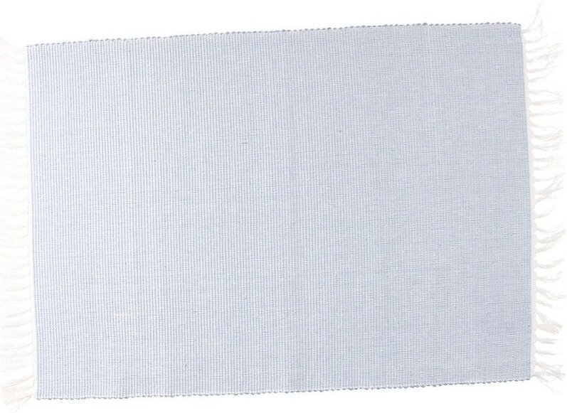 Tognana - Rechteckiges Tischset 35x50 cm aus hellblauer, recycelter Baumwolle Basic Line