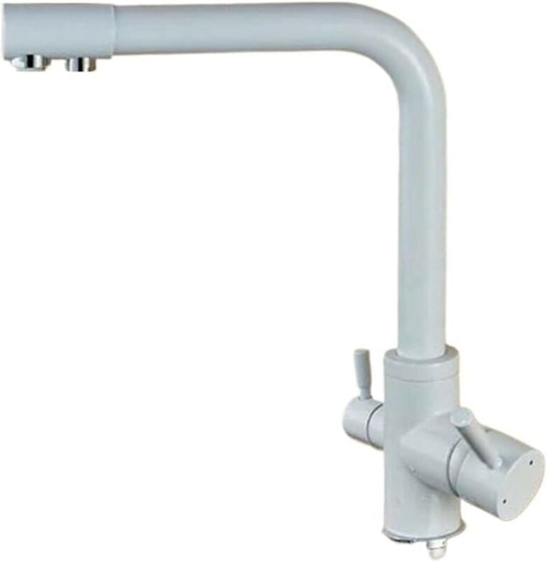 Küchenarmatur mit SmoothFlow-Wasserfilter, geeignet für Küchenarmaturen, Aufsatzmontage, Mischbatterie für Warm- und Kal...