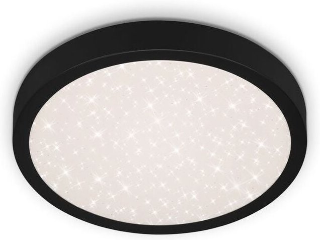 Led Deckenleuchte Sternenhimmel 18W schwarz Metall-Kunststoff Briloner