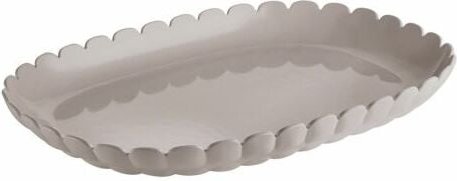 Vassoio m Tiffany 32X22.5X3 Cm Tortora