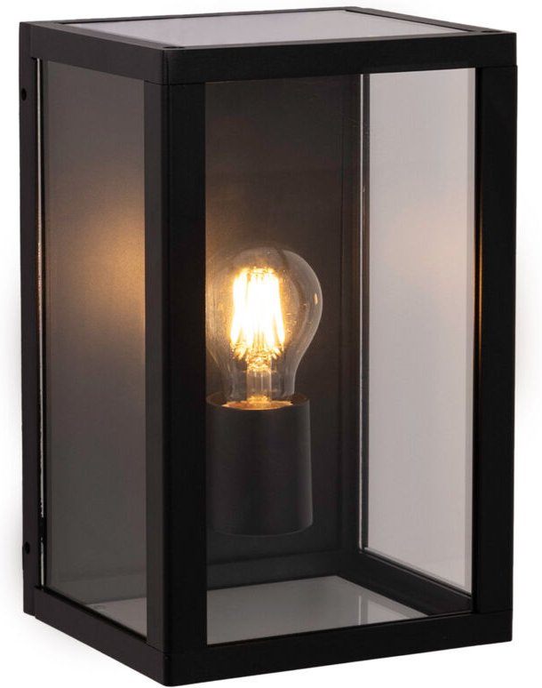 Außenwandleuchte "Glass House" aus Aluminium - IP44 - E27