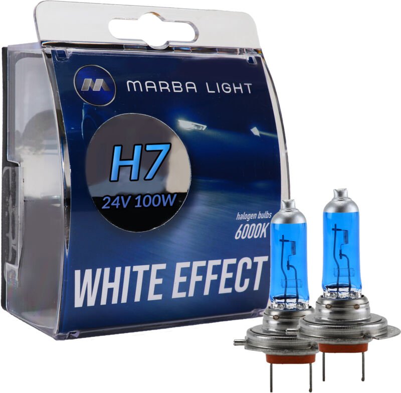 Marba Light Weisser Effekt H7 100w 24v Glühbirnen