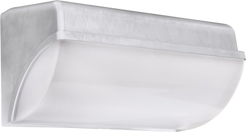 Außen-Garten-Wandleuchte NORTON LED L 10W 4100K IP65 silber