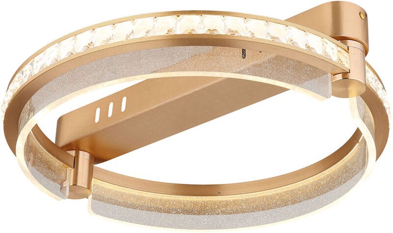 Globo - deckenleuchte - Blondie - gold - metall - ø 40cm - led -