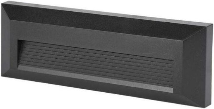 Eglo - V-tac rechteckiger led-strahler 3w 4000k schwarz vt-1162-b-n - 211328