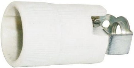 Electro Dh - E-14 Keramik-Lampenfassung 2A-250V Elektro dh. Mit Halterung M10 12.062 8430552104604