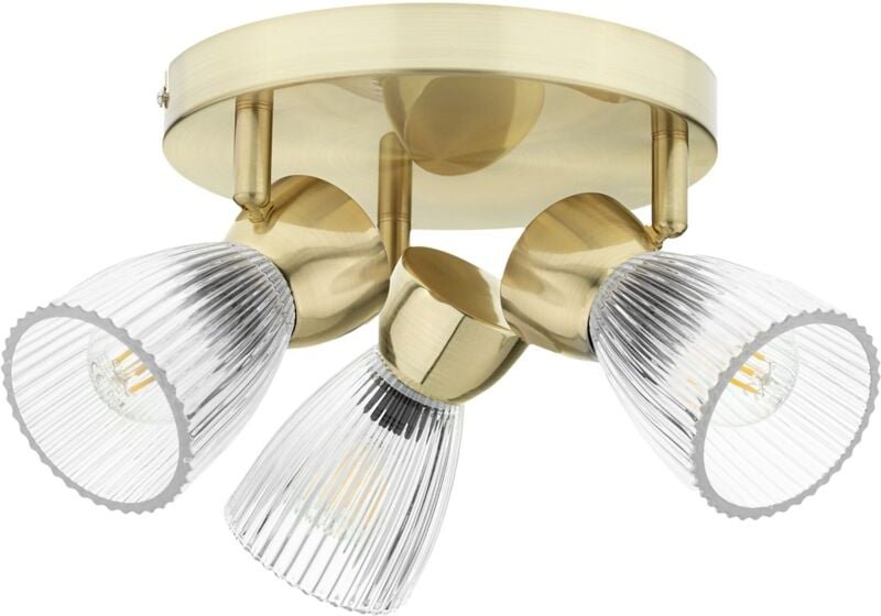 BEST GOLD Deckenleuchte 3xE14 (rund)