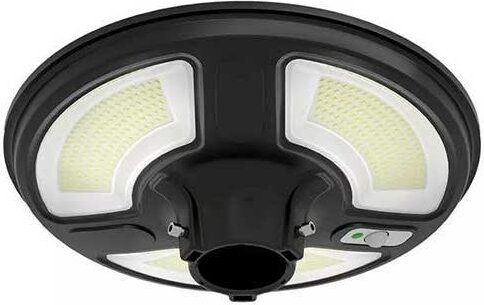 Thumbnail - V-TAC VT-45W 7.5W LED Solar runden Gartenlicht Kaltweiß 6400K mit radarsensor & RF-Fernbedienung IP65 - SKU 5151