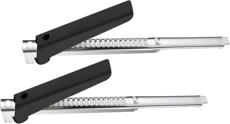 KZQ Manuelles Entgratungswerkzeug, 1 Metallgriff + 1 BS1010 HSS-Klingen, um 360° drehbare Metall-Entgratungsklingen für ...