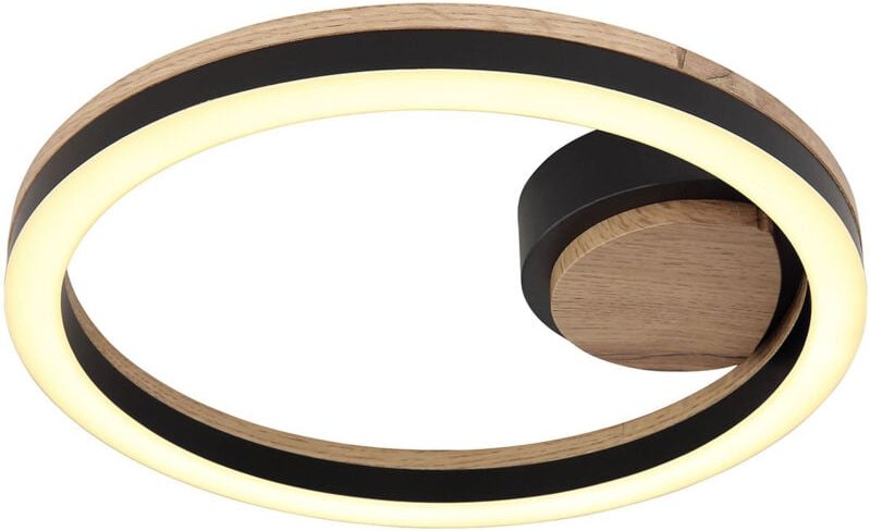 Thumbnail - Globo - deckenleuchte - Beatrix - schwarz - metall - Ø 30cm - LED