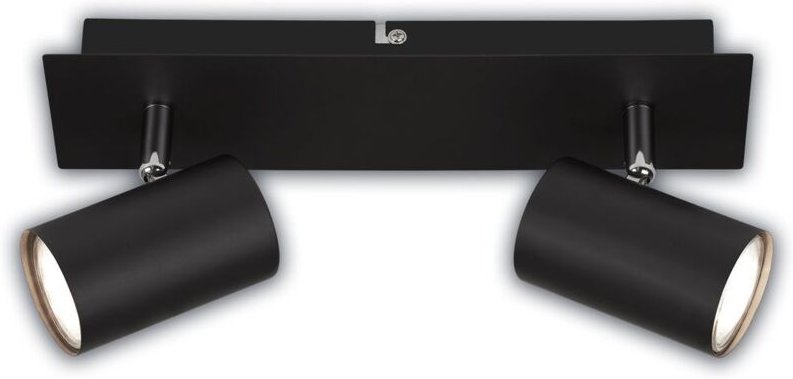 Briloner Isil A LED Deckenstrahler, mit EEK A Lichtquelle, Schwenkbar, Schwarz