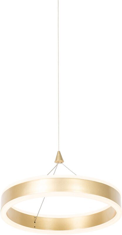 Hängelampe Messing 30 cm inkl. LED 3-stufig dimmbar - Lyani