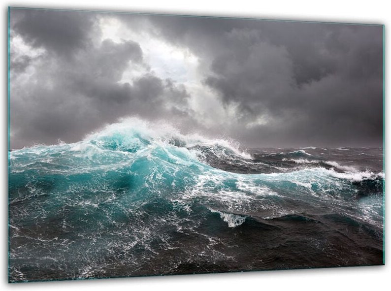 Glashakkungsbrett MIT 30 x 22 Meeresscheitel