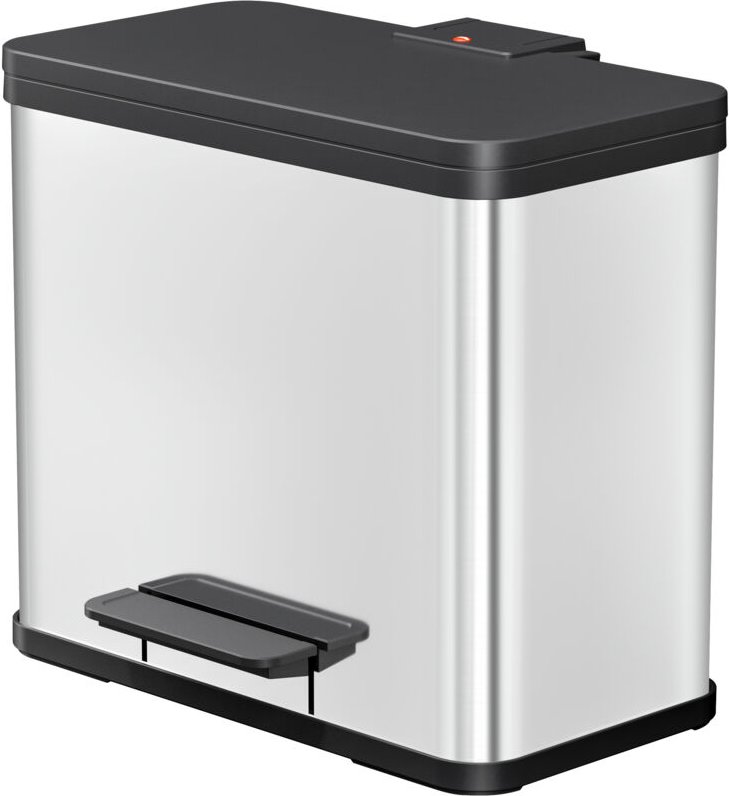 Tretabfalltrenner Öko Trio Plus l 0633-200 3x9l edelstahl - Hailo