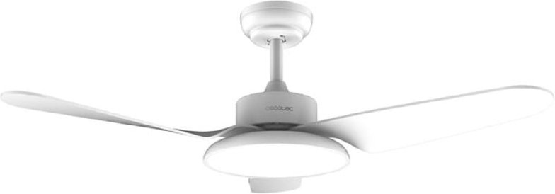 Deckenventilator de EnergySilence Aero 5200 Light White Motor dc de 30W, 43', LED-Licht de 22W, 3 Jalousien, 3 Flügel, p...