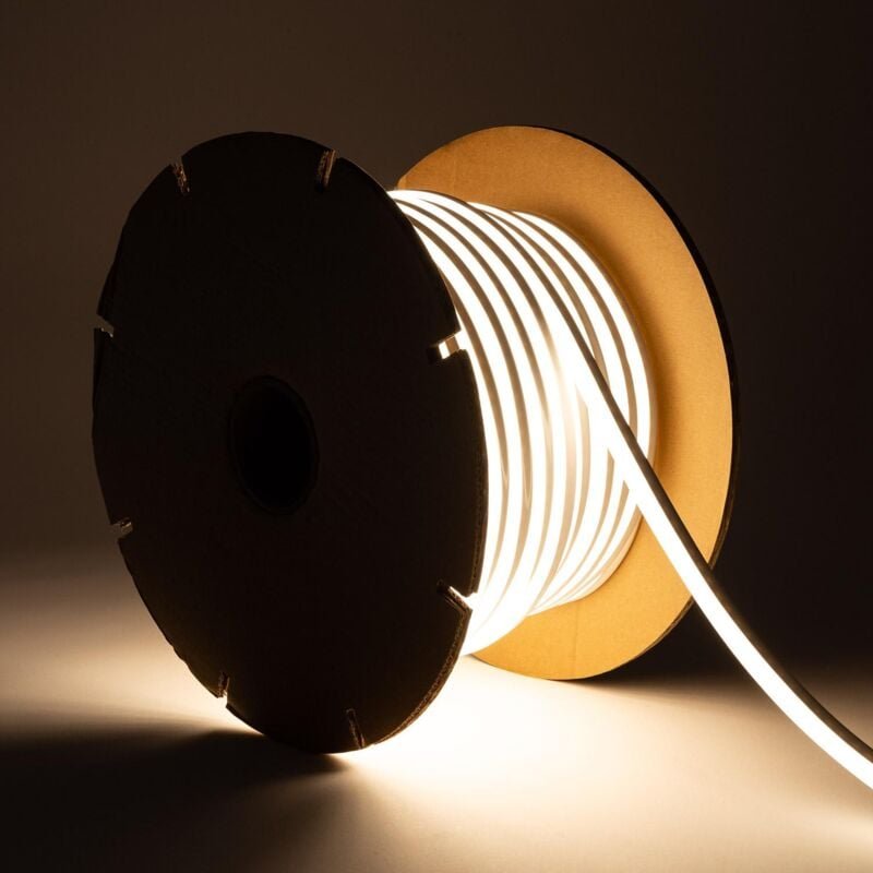 Thumbnail - LED-Streifenrolle Neon Dimmbar 220V SFLEX8 50m IP65 Schnitt alle 100 cm Neutralweiß