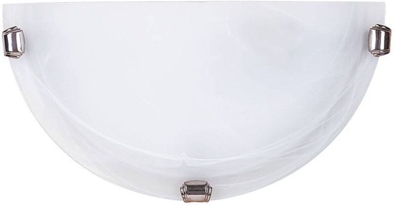 Halbdecken-Wandleuchte E27 weißes Alabasterglas Alabastro 3002 Rabalux