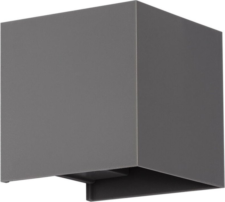 LED Außenwandleuchte 6W Aluminium Doppelbeleuchtung Eros 4000K Anthrazit Neutralweiß