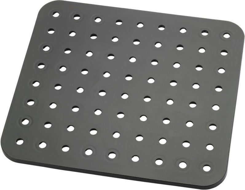 Spülbeckeneinlage Kristall Eckig Schwarz