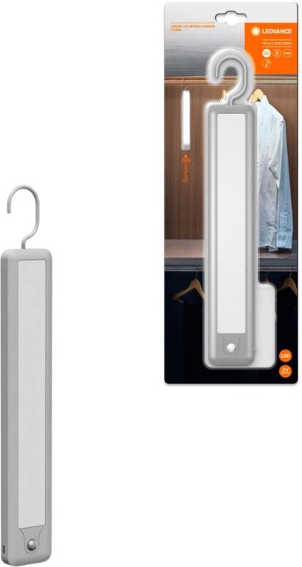 Mobile led Leuchte für Innen zum Aufhängen, mit Bewegungsmelder, Warmweiß (3000K), integrierter Akku aufladbar über usb,...