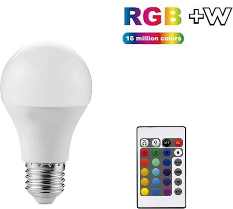 E279wrgbled-Birnedimmbarelampemitfernbedienung16farben