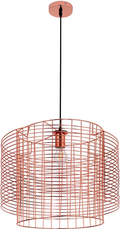 Retro-Deckenlampe - Design-Pendelleuchte - Lars Roségold