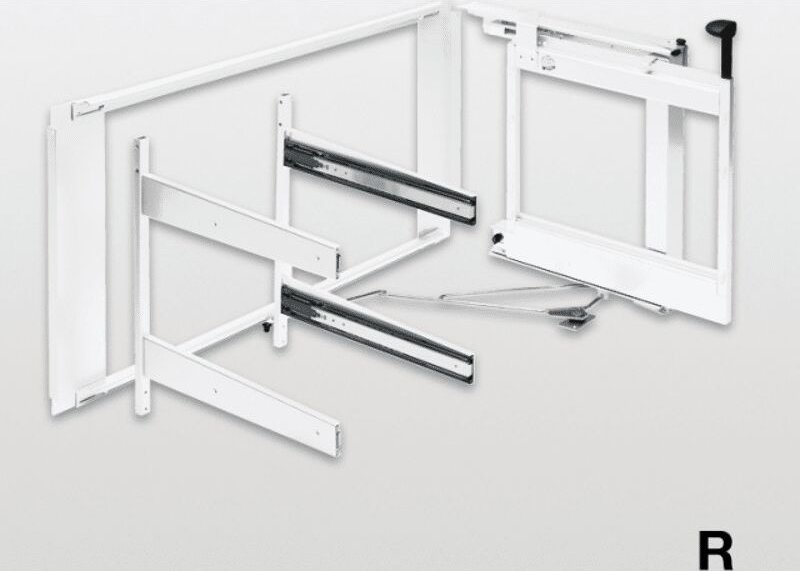 Peka - Eckauszug Magic Corner Comfort kb 900 mm rechts Weiß