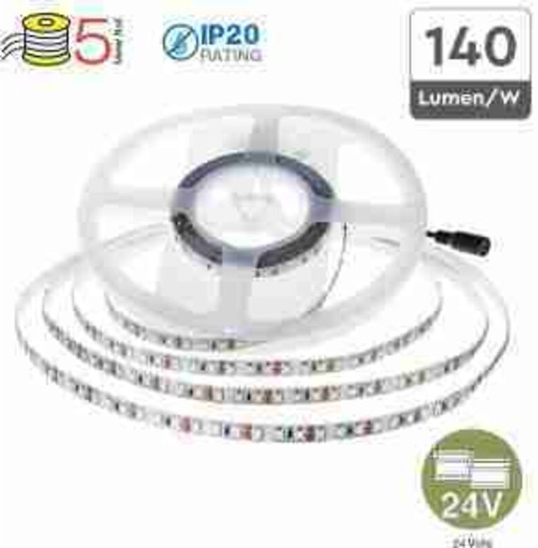 LED212598 VT-2835 168 Verbindungskabel für starre Streifen, 5-teiliges DC-Buchsenset