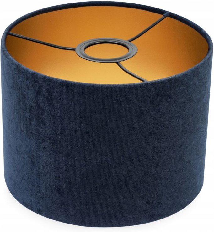 MODERNER GOLDENER SAMT-LAMPENSCHIRM 20 cm