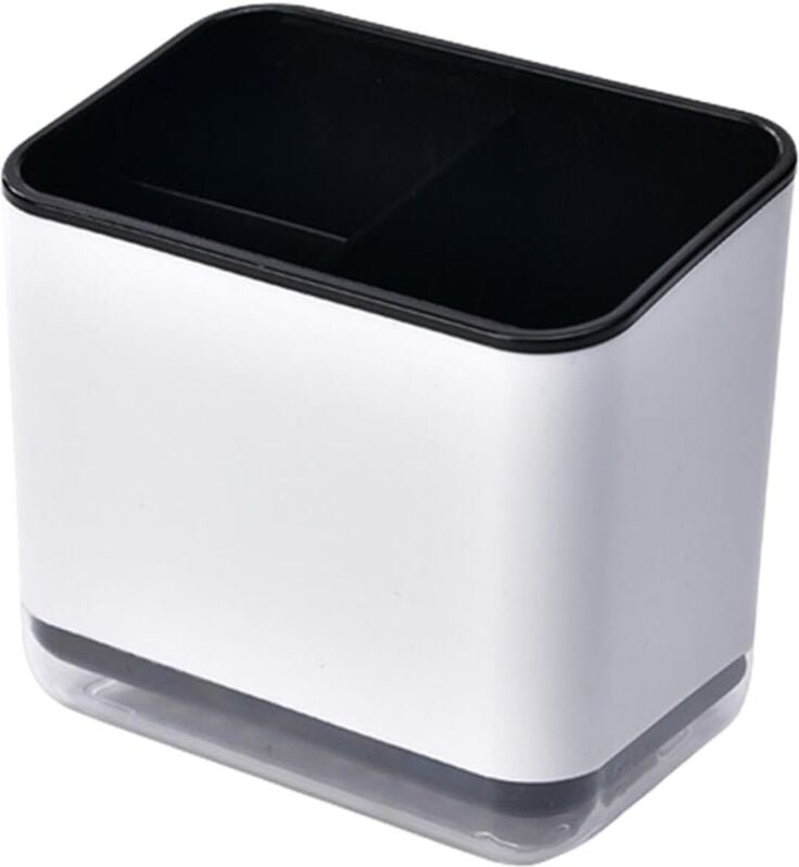 1-teiliger multifunktionaler Besteckkasten mit Abtropffläche für Löffel und Gabeln, elegantes und abnehmbares Design