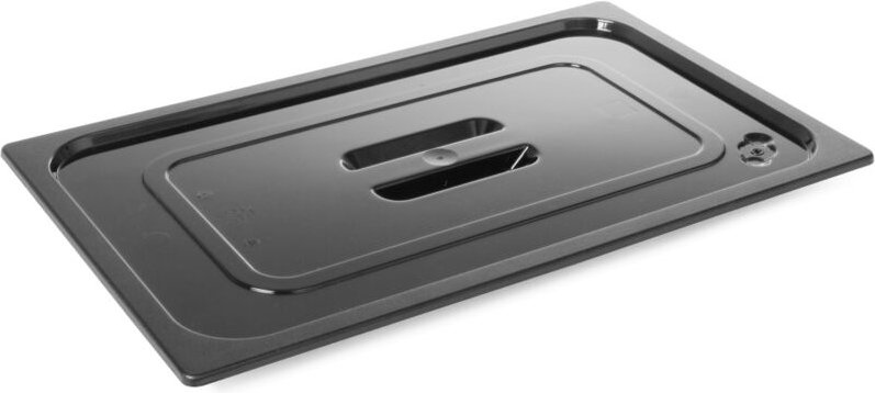 Hendi Gastronorm-Deckel, gn 1/1, Schwarz, 530x325mm