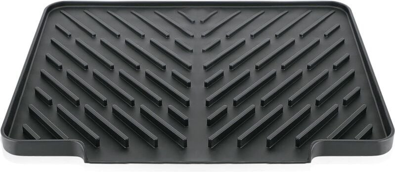 Thumbnail - CCYKXA Abtropfmatte für Geschirr, 40 x 30 cm, Silikon-Küchenabtropfmatte, hitzebeständig, rutschfest, Spülbeckenabtropfm...