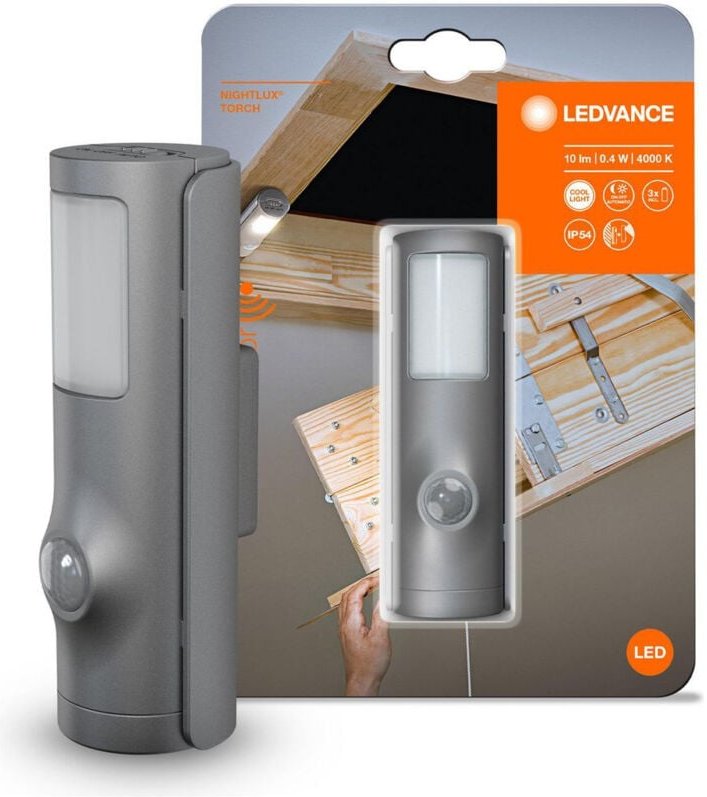 Ledvance led Nachtlicht Nightlux Torch silber Nachtlichter
