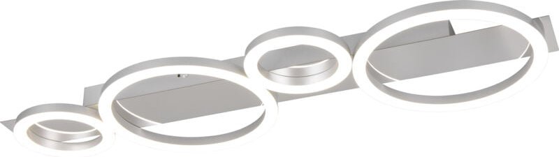 Led Deckenleuchte Lumos chrom - weiß Deckenlampen & Kronleuchter - Reality