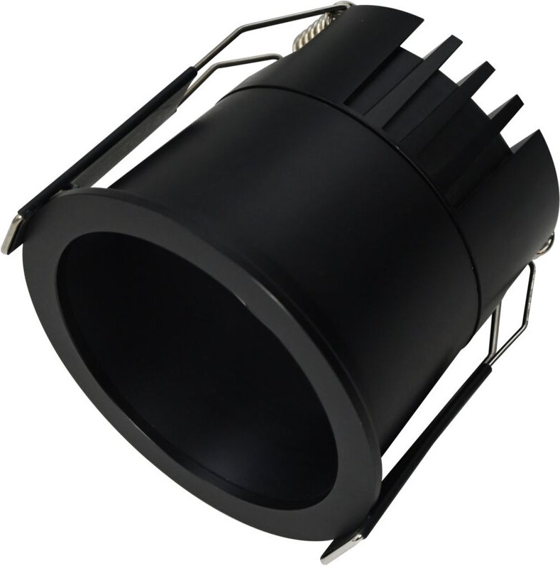 LED Downlight 10W Schnitt Ø 63 mm Deep 4000K Schwarz Neutralweiß