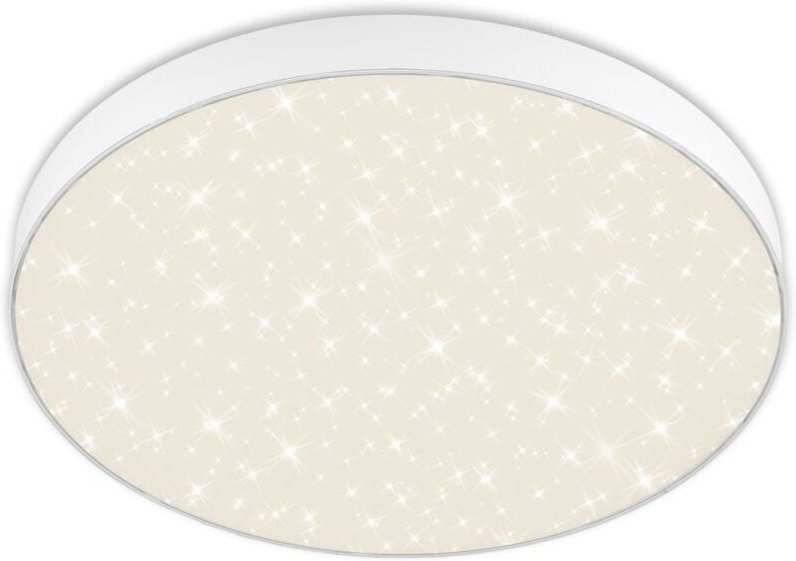 Led Aufbauleuchte IP20 Sternenhimmel 24,5 w weiß Metall-Kunststoff Briloner