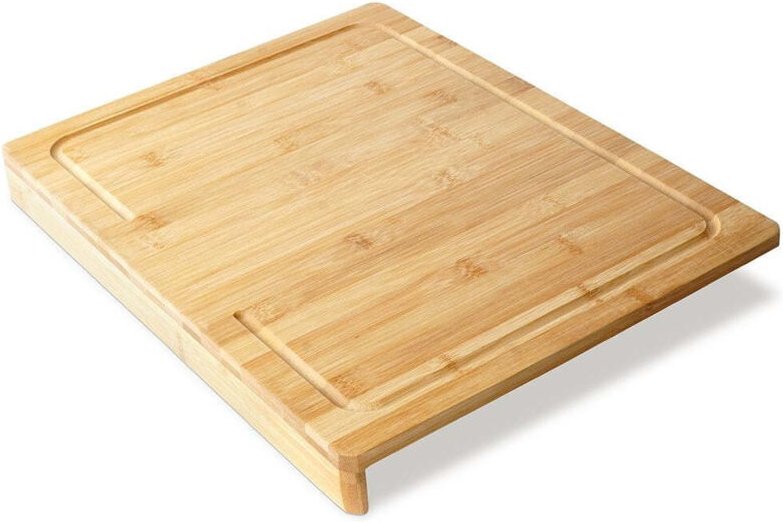 Excellent - 45 x 35 cm schneidbrett bambusbackbrett schneidebrett küchenbrett holz bambus