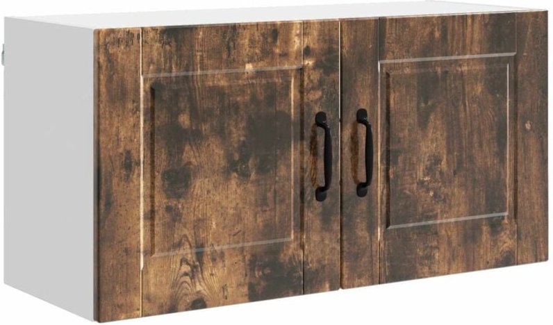 Küchenschrank Geräucherte Eiche 80 x 31 x 40 cm Holzwerkstoff vidaXL