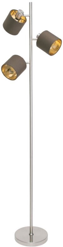 Naeve MARON Mehrarmige Stehlampe Braun 3xE14