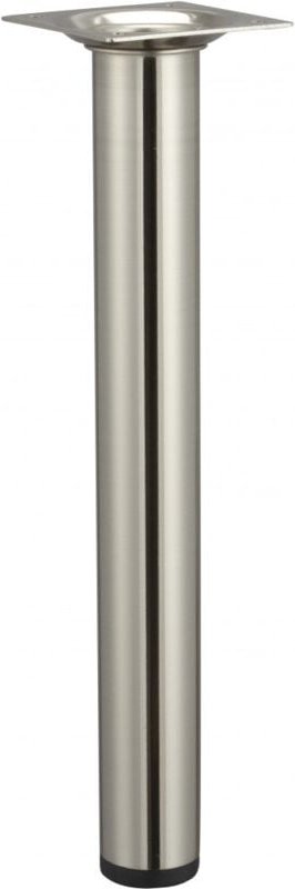 Thumbnail - Hettich Tischbein 3,0 x 25 cm Stahl Edelstahl-Optik - 1 Stück Tischbeine