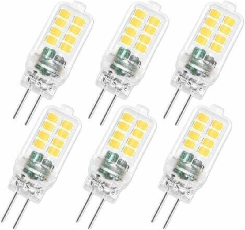 Lablanc - G4-LED-Glühbirne, 12 v, 3 w, nicht dimmbar, 16 smd, 300 lm, Kaltweiß 6000 k, entspricht 25 w G4-Halogenbirne, ...