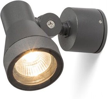 Wandstrahler direzza grau anthrazit 230V GU10 35W IP54